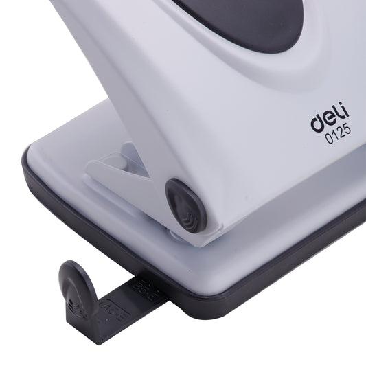 Deli-E0125 Punch Machine - Black