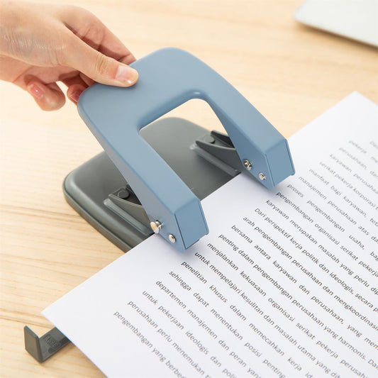 Deli E0104 35 Pages Metal 2-Hole Punch Machine