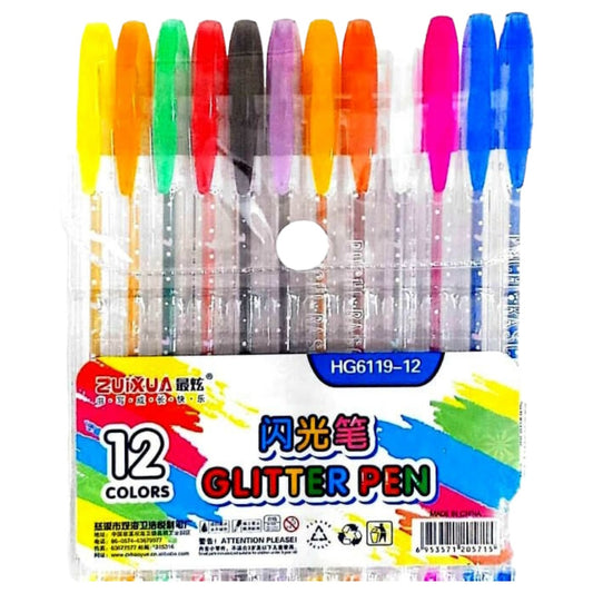 Glitter Pens - Pack of 12