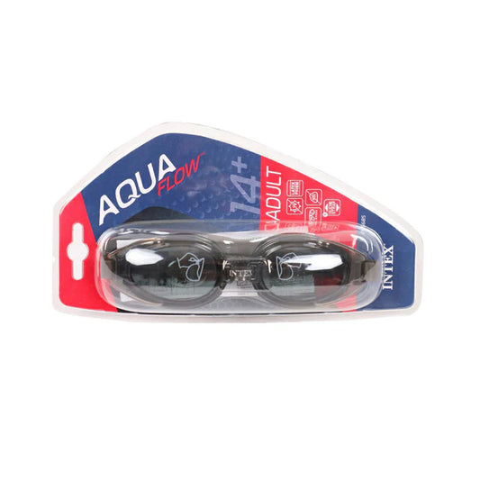 Intex Aqua Flow Adult Swimming Glasses Black