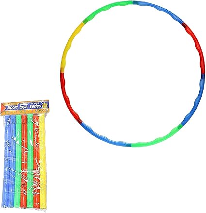 supershock Kids Exercise Hoop Adjustable Multicolor Plastic Hoop