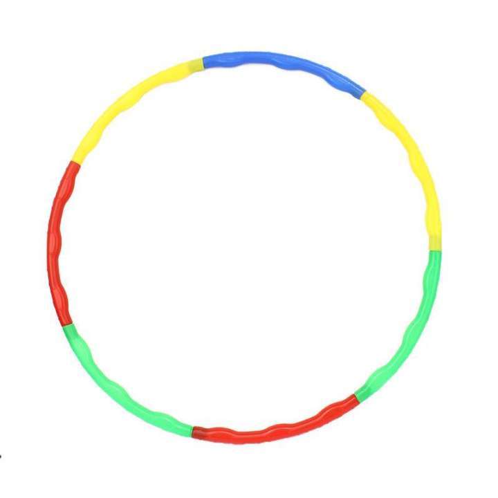 supershock Kids Exercise Hoop Adjustable Multicolor Plastic Hoop