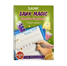 Sank Magic Letters Practice Copy Book with Pen
