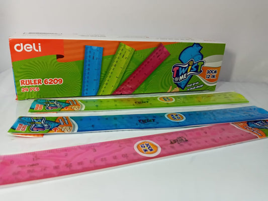 Deli Flexible Ruler 30cm
