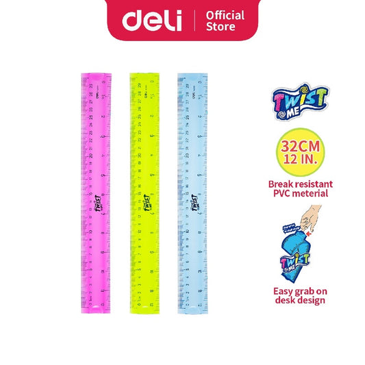Deli-E6208 Ruler Twist