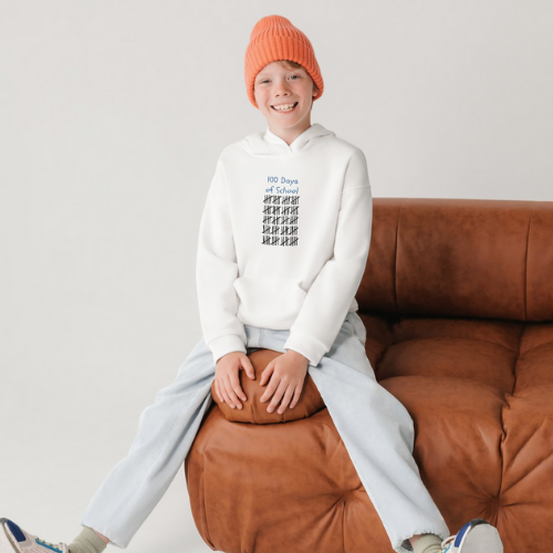 100 Days Hoodie -Tally