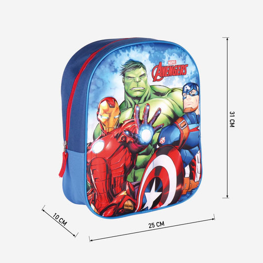 Cerda - Kids Backpack - 3D Avengers | 3D سيردا - حقيبة ظهر للأطفال -  أفنجرز