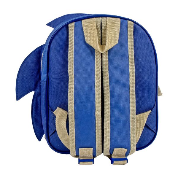 Cerda - Kids Backpack - 3D Applications Sonic |3D سيردا - حقيبة ظهر للأطفال - بتصميم  سونيك