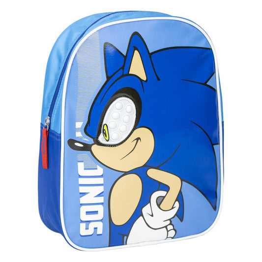 Cerda - Kids Backpack - Character Applications Sonic | سيردا - حقيبة ظهر للأطفال - بتصميم شخصية سونيك
