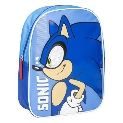 Cerda - Kids Backpack - Character Applications Sonic | سيردا - حقيبة ظهر للأطفال - بتصميم شخصية سونيك