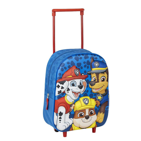 Cerda - Kids Backpack Trolley - 3D Paw Patrol | سيردا - حقيبة ظهر للأطفال بعجلات - 3D باو باترول