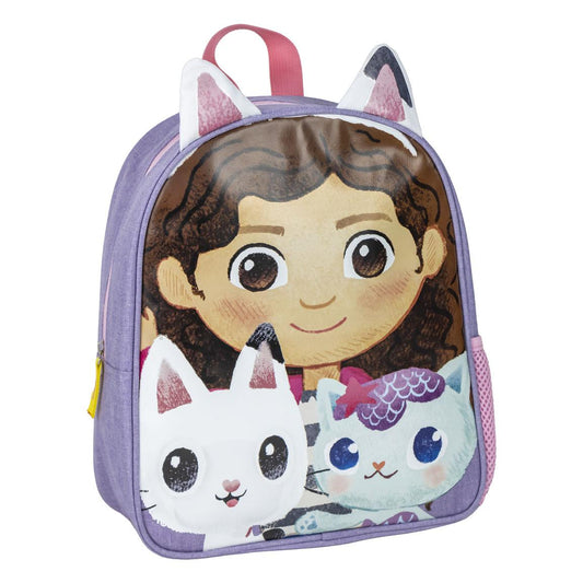 Cerda - Kids Backpack - School Gabby's Dollhouse | سيردا - حقيبة ظهر مدرسية للأطفال - بتصميم غابي دولهاوس
