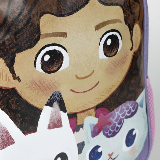Cerda - Kids Backpack - School Gabby's Dollhouse | سيردا - حقيبة ظهر مدرسية للأطفال - بتصميم غابي دولهاوس