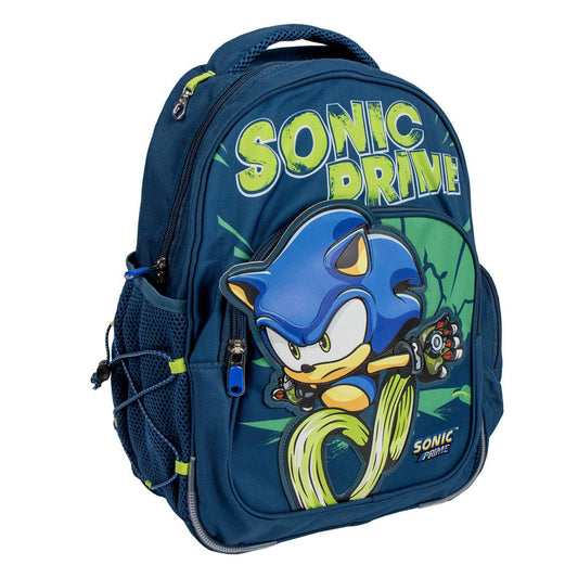 Cerda - Backpack School Medium 38 Cm - Sonic Prime | سيردا - حقيبة مدرسية متوسطة 38 سم - سونيك برايم