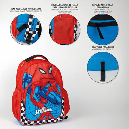 Cerda - Backpack School Medium 42 Cm - Spiderman | سيردا - حقيبة ظهر مدرسية متوسطة 42 سم - سبايدرمان