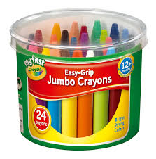 CRAYOLA 24 Mk Jumbo Crayons
