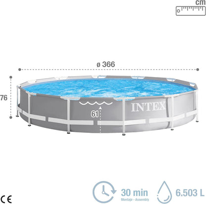 366 x 76 cm Prism Frame Pool Set with filter