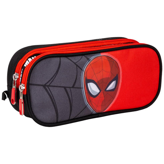 Cerda - Pencil Case 2 Compartments - Spiderman | سيردا - مقلمة ذات قسمين - سبايدرمان