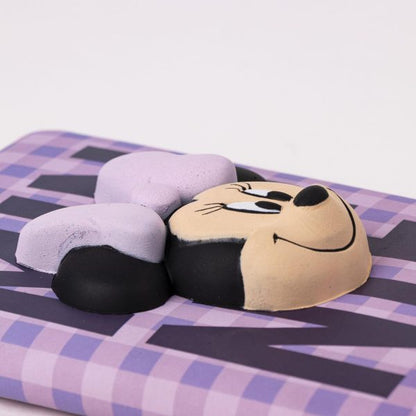 Cerda - Notebook Squishy - Minnie | سيردا - دفتر ملاحظات مع شكل ميني مرن