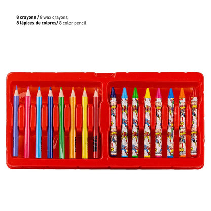 Cerda - Coloring Stationery Set Briefcase Marvel | سيردا - مجموعة أدوات تلوين حقيبة مارفل