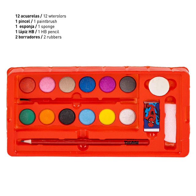 Cerda - Coloring Stationery Set Briefcase Marvel | سيردا - مجموعة أدوات تلوين حقيبة مارفل
