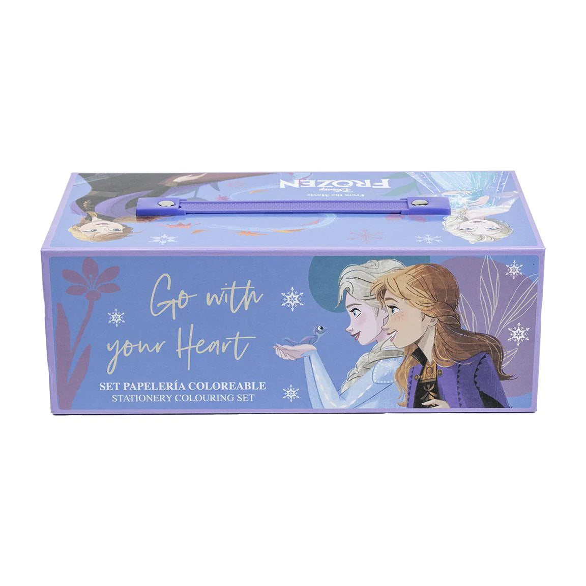 Cerda - coloring stationery set briefcase frozen | سيردا - مجموعة أدوات تلوين حقيبة فروزن