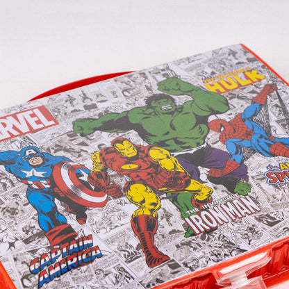 Cerda - Coloring Stationery Set Box Marvel | سيردا - مجموعة أدوات تلوين صندوق مارفل