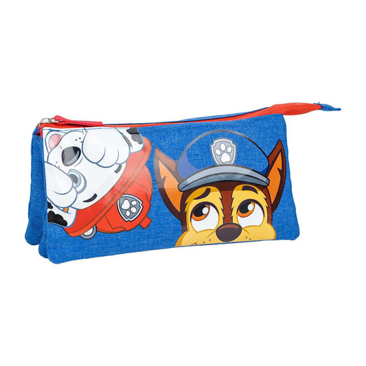 Cerda - Pencil Case 3 Compartments - Paw Patrol | سيردا - مقلمة 3 أقسام - بتصميم باو باترول