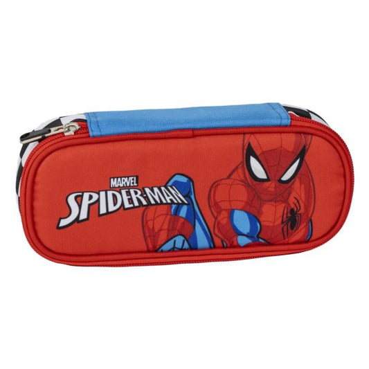 Cerda - Pencil Case Oval - Spiderman | سيردا - مقلمة بيضاوية - سبايدرمان
