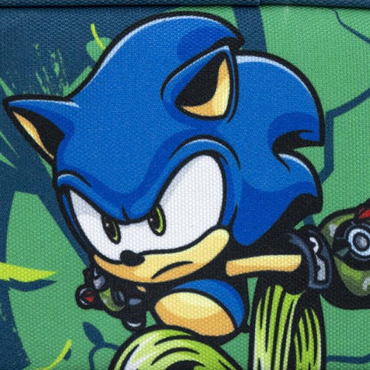 Cerda - Pencil Case Oval - Sonic Prime | سيردا - مقلمة بيضوية - سونيك برايم