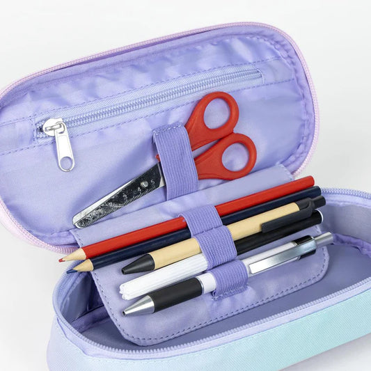 Cerda - Pencil Case Oval - Stitch | سيردا - مقلمة بيضوية - ستيتش