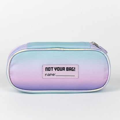 Cerda - Pencil Case Oval - Stitch | سيردا - مقلمة بيضوية - ستيتش