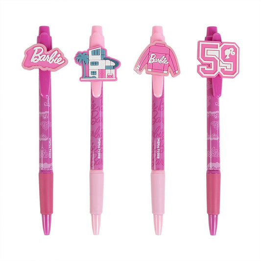 Cerda - Pen Pack X4 - Barbie | سيردا - مجموعة أقلام باربي - 4 أقلام