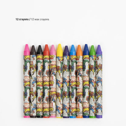 Cerda - Coloring Stationery Set Display Marvel | سيردا - مجموعة أدوات تلوين عرض مارفل