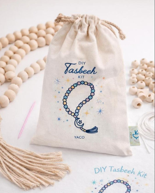 DIY Tasbeeh Kit for Kids – Create Your Own Prayer Beads Set -أدوات صنع مسبحة للأطفال – اصنع مسبحتك الخاصة بسهولة
