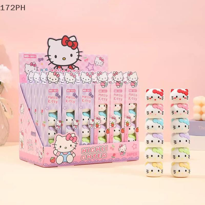 Disney-themed fluorescent highlighters