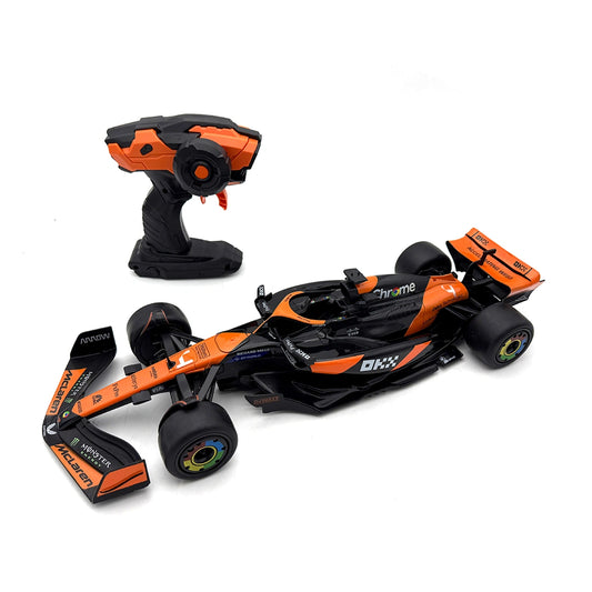 RW - 1:14 Mcralen F1,Battery-Body: Lithium Rechargeable Battery سيارة ماكلارين F1 ريموت كنترول مقياس 1:14 – بطارية ليثيوم قابلة للشحن، تصميم واقعي، إضاءة LED، تحكم دقيق للأطفال والكبار
