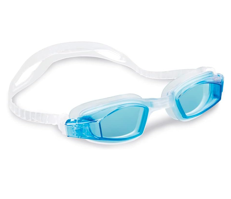 Intex Aqua Flow Free Style Sports Goggles 8+ (skyblue)