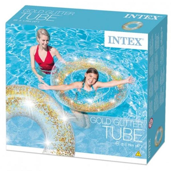 Intex Glitter Tube 119 cm (Gold)
