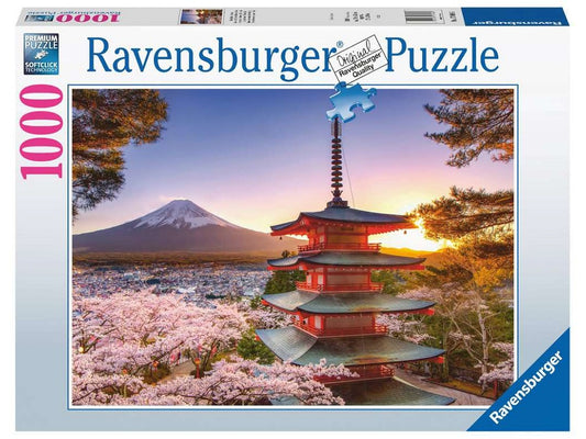 Fuji Cherry Blossom View 1000pc