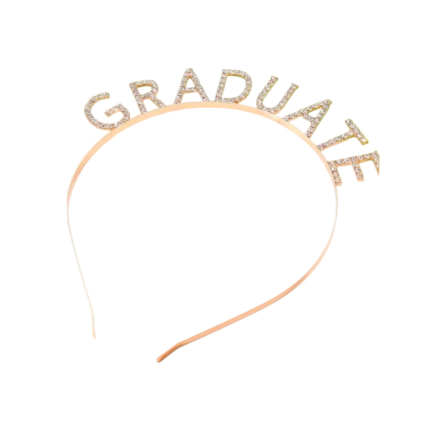 Graduation Headband Gold  – Stylish Grad Hair Accessory for Parties & Photos, Lightweight & Comfortable Fit – 1 Pieceطوق رأس تخرج ذهبي – إكسسوار شعر أنيق لحفلات وصور التخرج، خفيفة ومريحة – قطعة واحدة