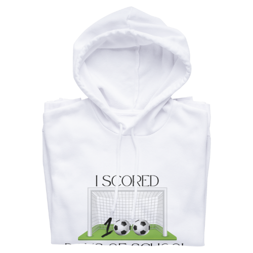 100 Days Hoodie -Football