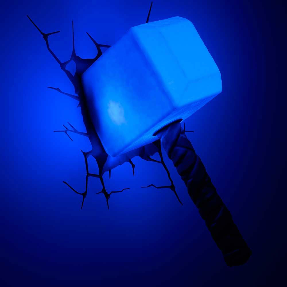 The Source - 3Dl - Marvel Thor Hammer Light | 3Dl - ذا سورس - ضوء مطرقة ثور من مارفل