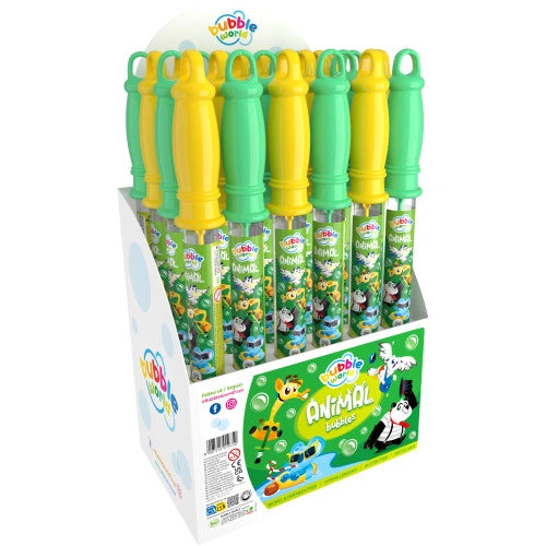 Bubble World - Animal Bubble Wand 120Ml
