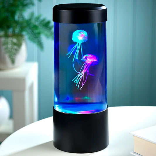 The Source - Round Mini Jellyfish Lamp | ذا سورس - مصباح قنديل البحر الصغير المدور