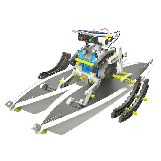 The Source - 14 In 1 Solar Robot Kit - Age 8+ | ذا سورس - طقم الروبوت الشمسي 14 في 1 - العمر 8+