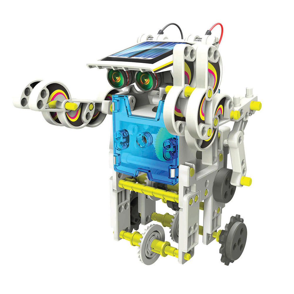 The Source - 14 In 1 Solar Robot Kit - Age 8+ | ذا سورس - طقم الروبوت الشمسي 14 في 1 - العمر 8+