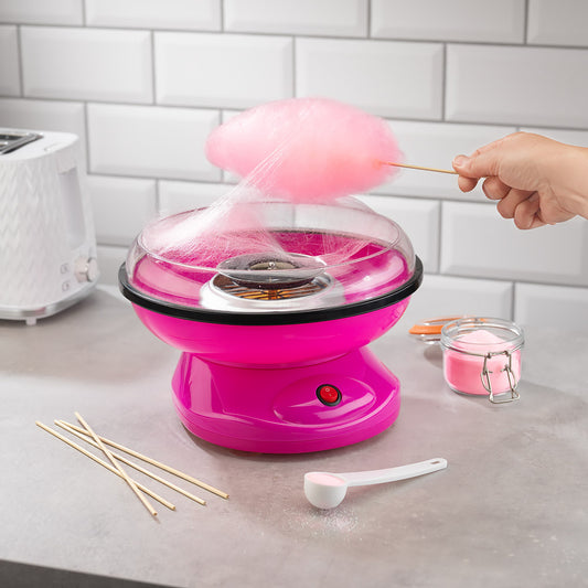 The Source - Candy Floss Maker - Pink - UK Plug | ذا سورس - صانع شعر البنات - وردي مع قابس ثلاثي