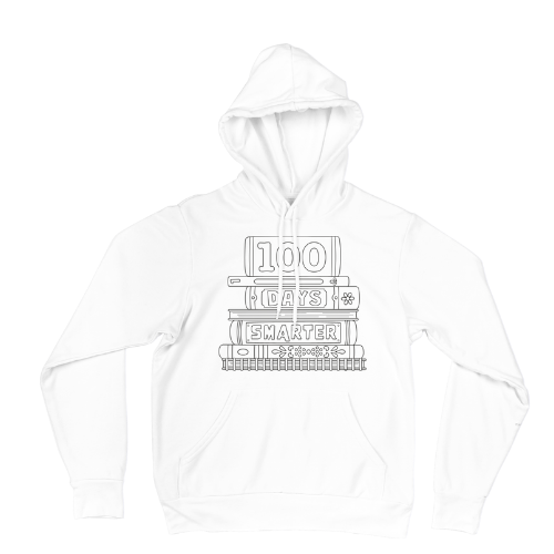100 Days Hoodie -Color Me 2