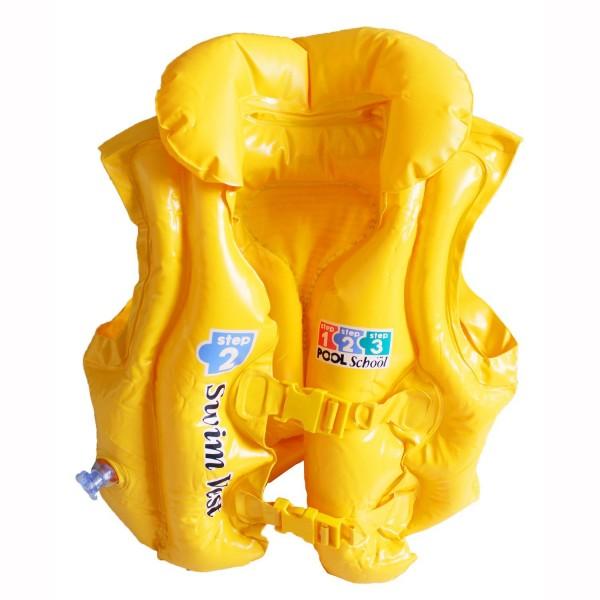 POOL SCHOOL™ DELUXE SWIM VEST, with Collar for the ages 3-6 years